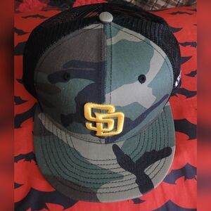 New Era Men's Camo San Diego Padres Cap